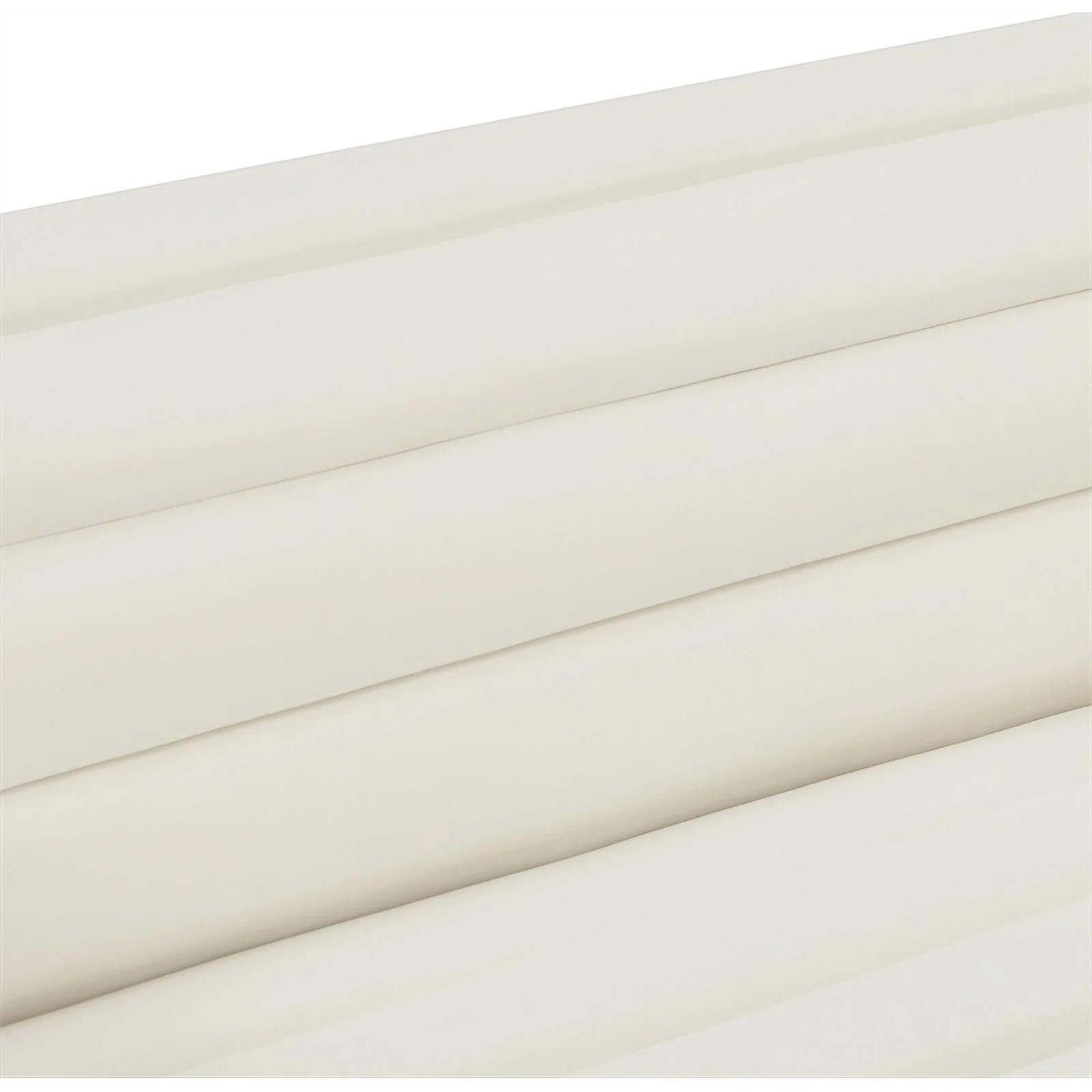 Meridian Furniture Cascade Cream Velvet Fabric Loveseat