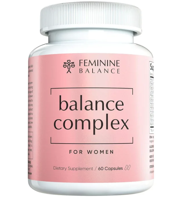 Balance Complex Vaginal Health Dietary Supplement, 60 Capsules
