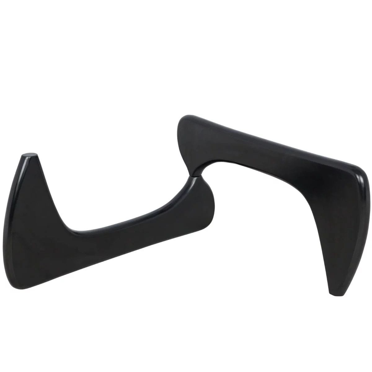 LeisureMod  Imperial Triangle Coffee Table- Base Only Cherry