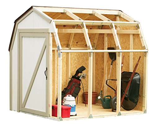 2x4basics 90192MI Custom Shed Kit with Peak Roof, 2x4