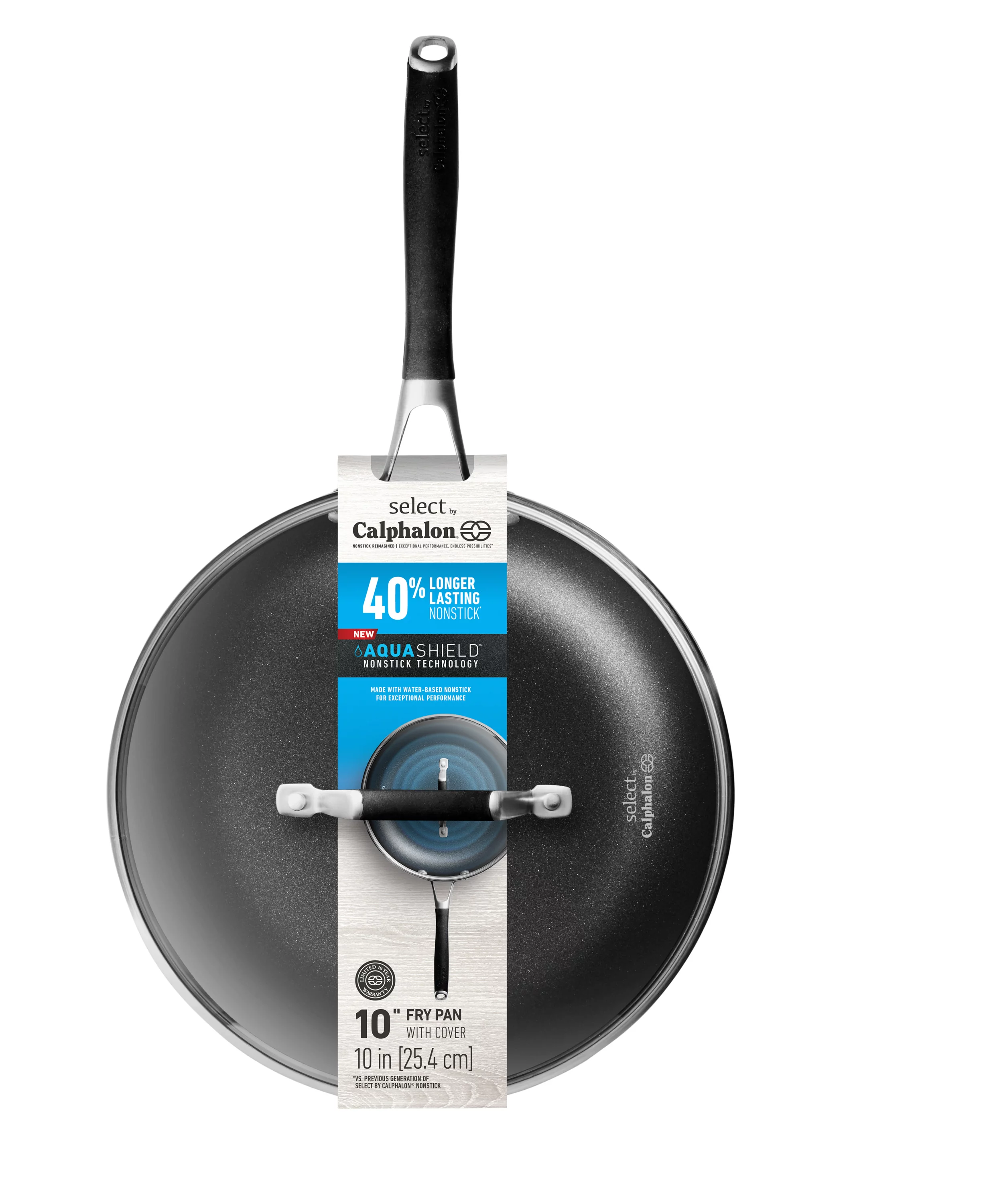 Select by Calphalon AquaShield Nonstick 10-inch Frying Pan