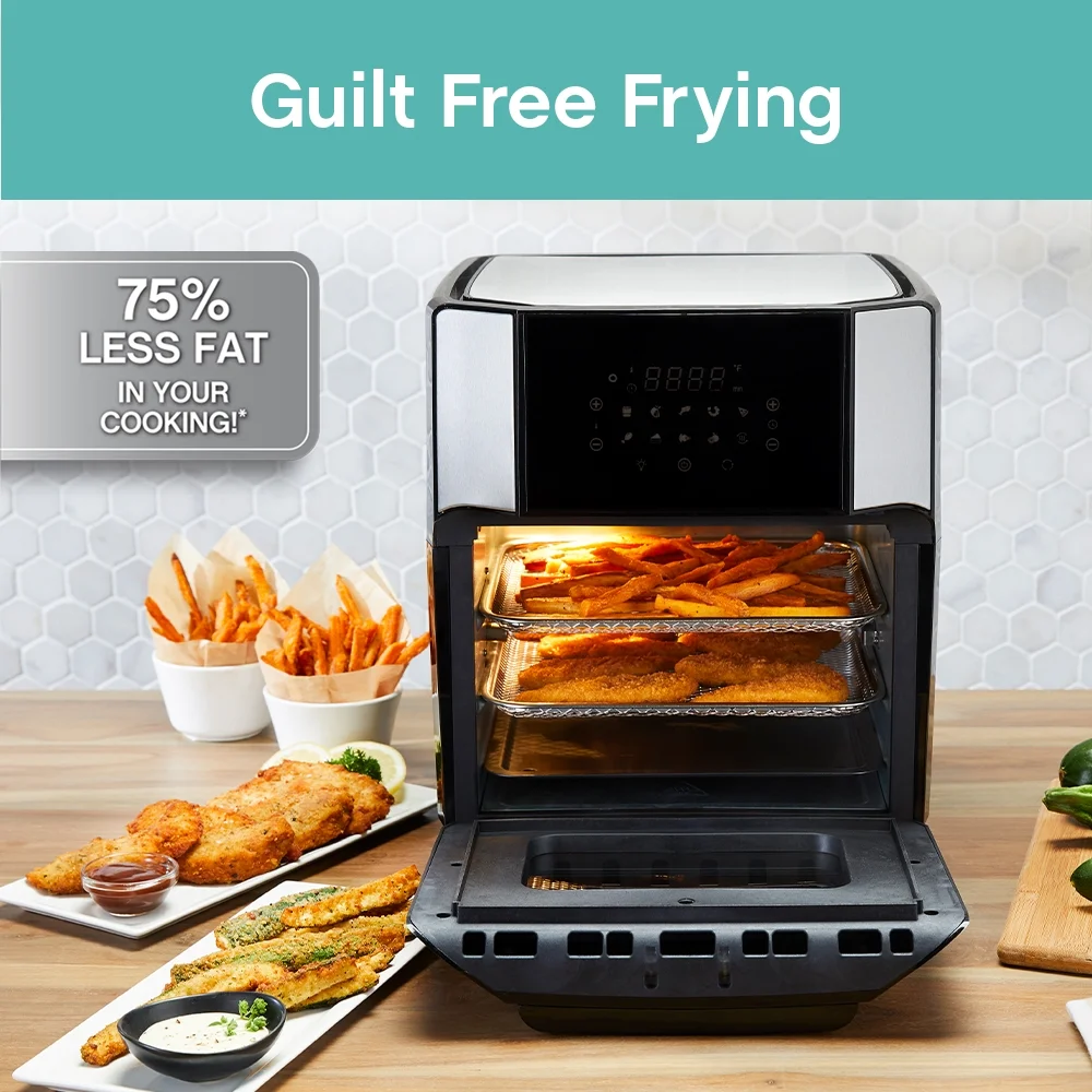 West Bend 12.6 QT. XL Digital Air Fryer Oven, 10 Presets, 6 Functions