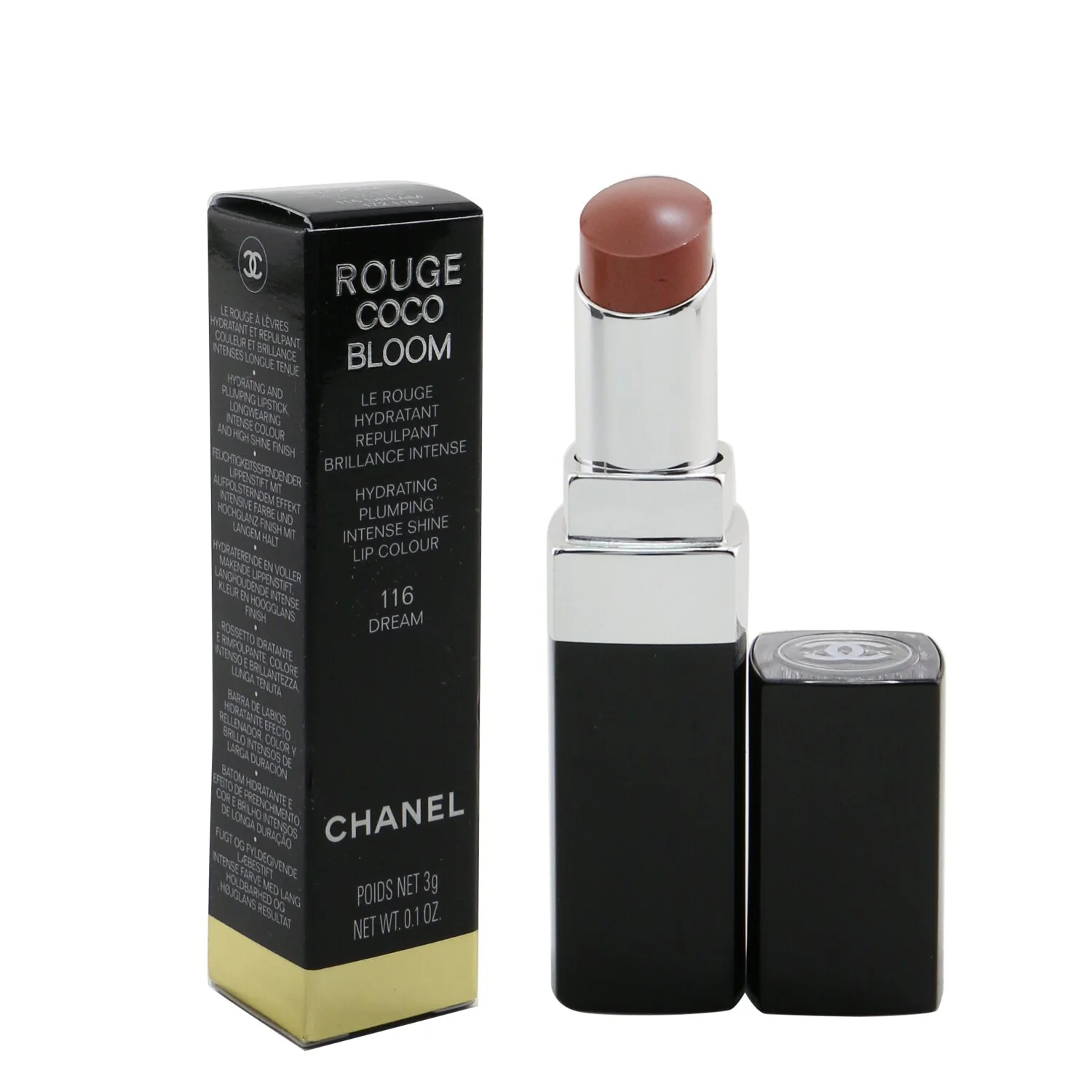 Chanel Rouge Coco Bloom Hydrating Plumping Intense Shine Lip Colour - # 132 Vivacity  3g/0.1oz