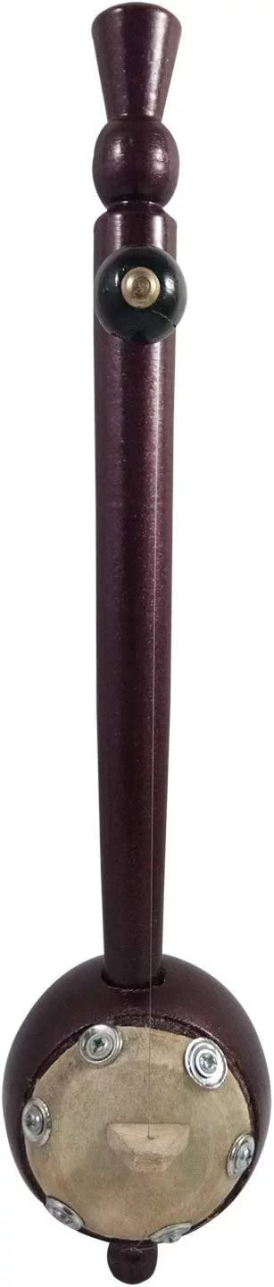 India Meets India Handmade Wooden Ektara/Tumbi [Brown], Decorative Collective Item for Home Décor/Office/Book Shelves/Table Top/Windowsill/Living Room, 12.5 INCH w/Extra String (Free)