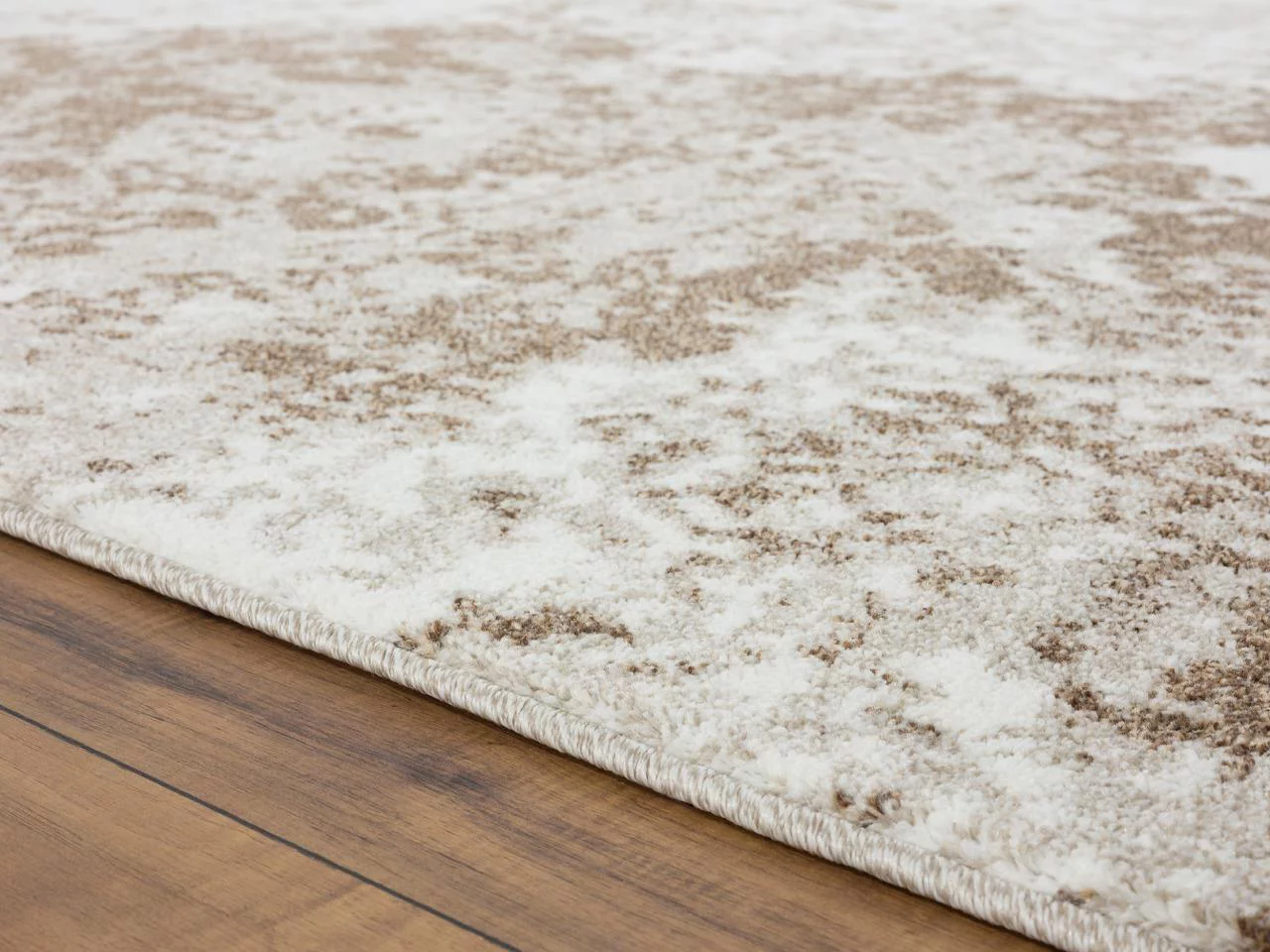 Luxe Weavers Modern Abstract Coastal Brown 5'2