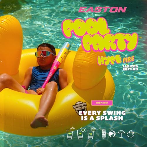 Easton | 2025 | Hype FIRE Baseball Bat | USSSA | -5 / -8 / -10 Drop | 2 3/4