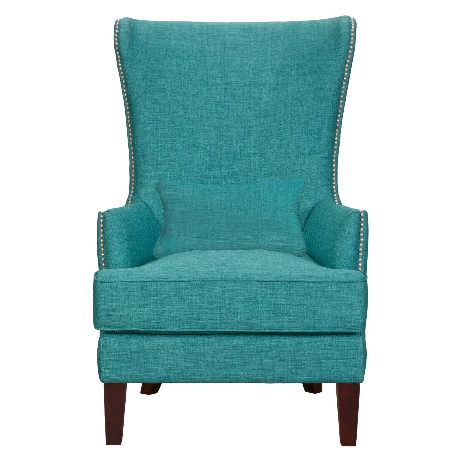 Picket House Furnishings Kori Chair with Chrome Nailhead Trim