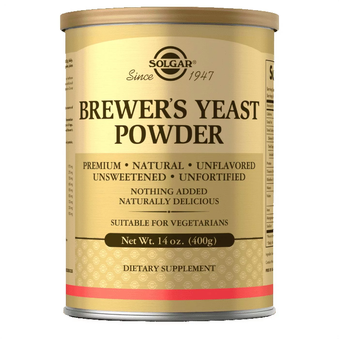 Solgar, brewer's yeast powder, 14 oz (400 g) 2 packs