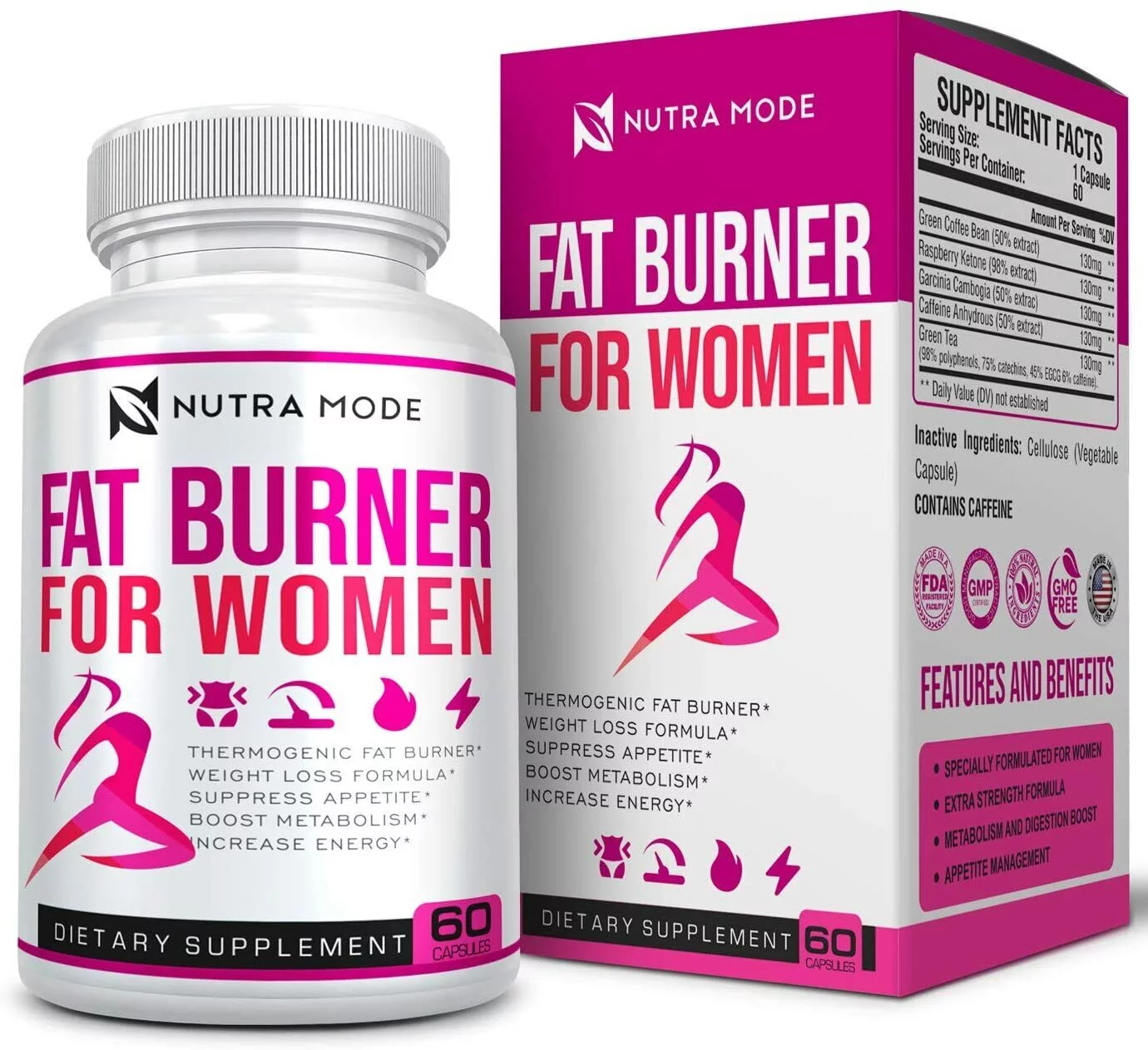 Fat Burner For Women Diet Pills 60 Count