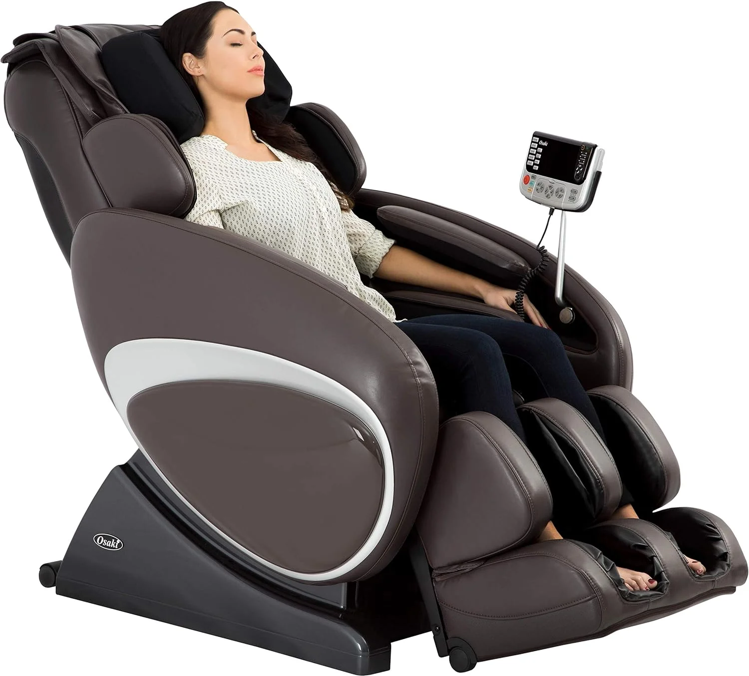Osaki OS-4000 Massage Chair S-Track Full Body Massage Recliner Chair, Black