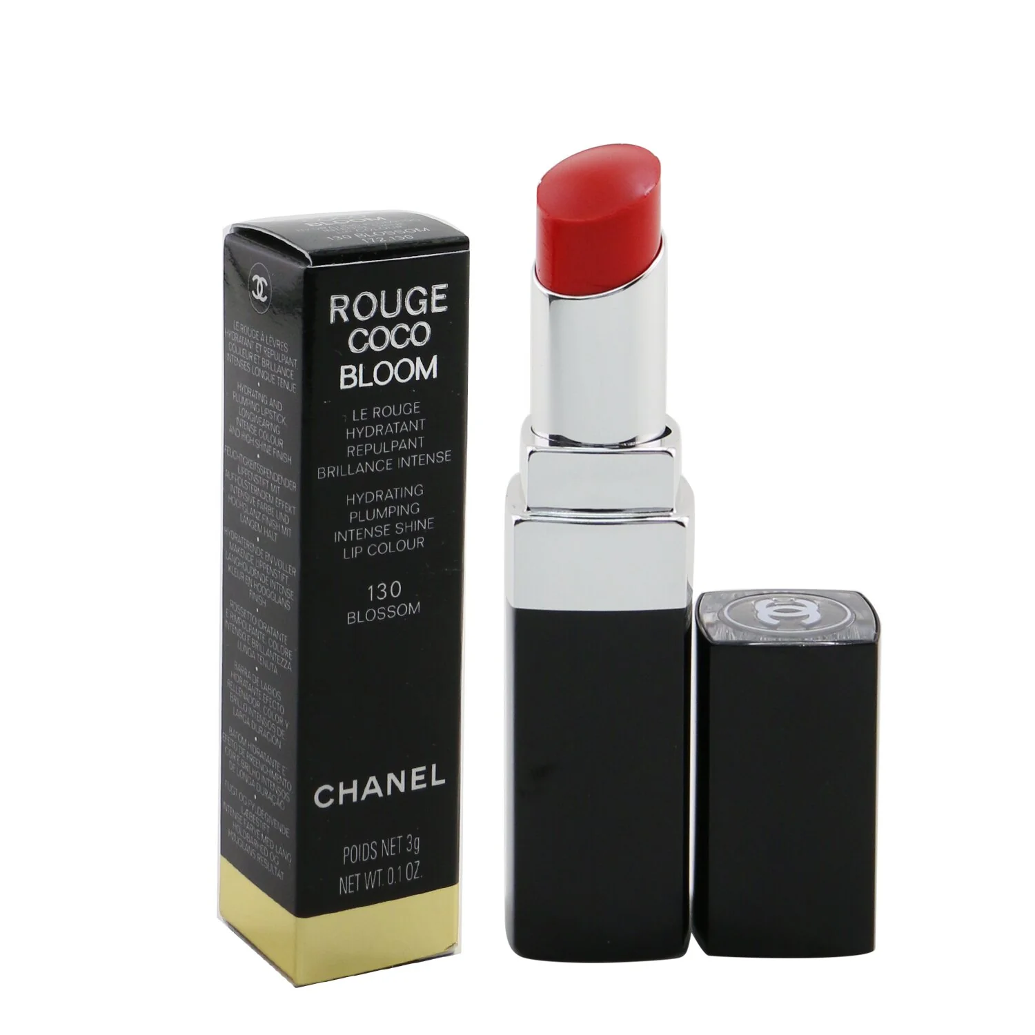 Chanel Rouge Coco Bloom Hydrating Plumping Intense Shine Lip Colour - # 132 Vivacity  3g/0.1oz