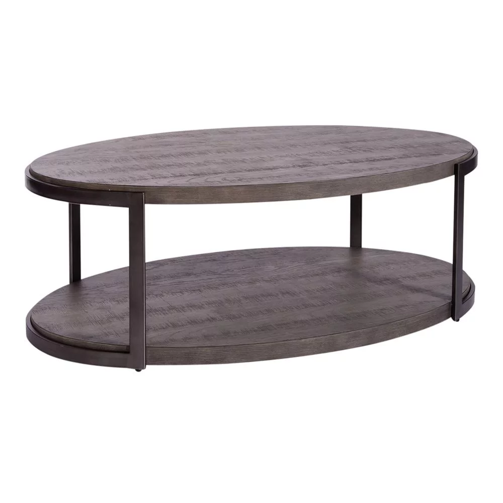 Liberty Furniture Modern View Oval Cocktail Table