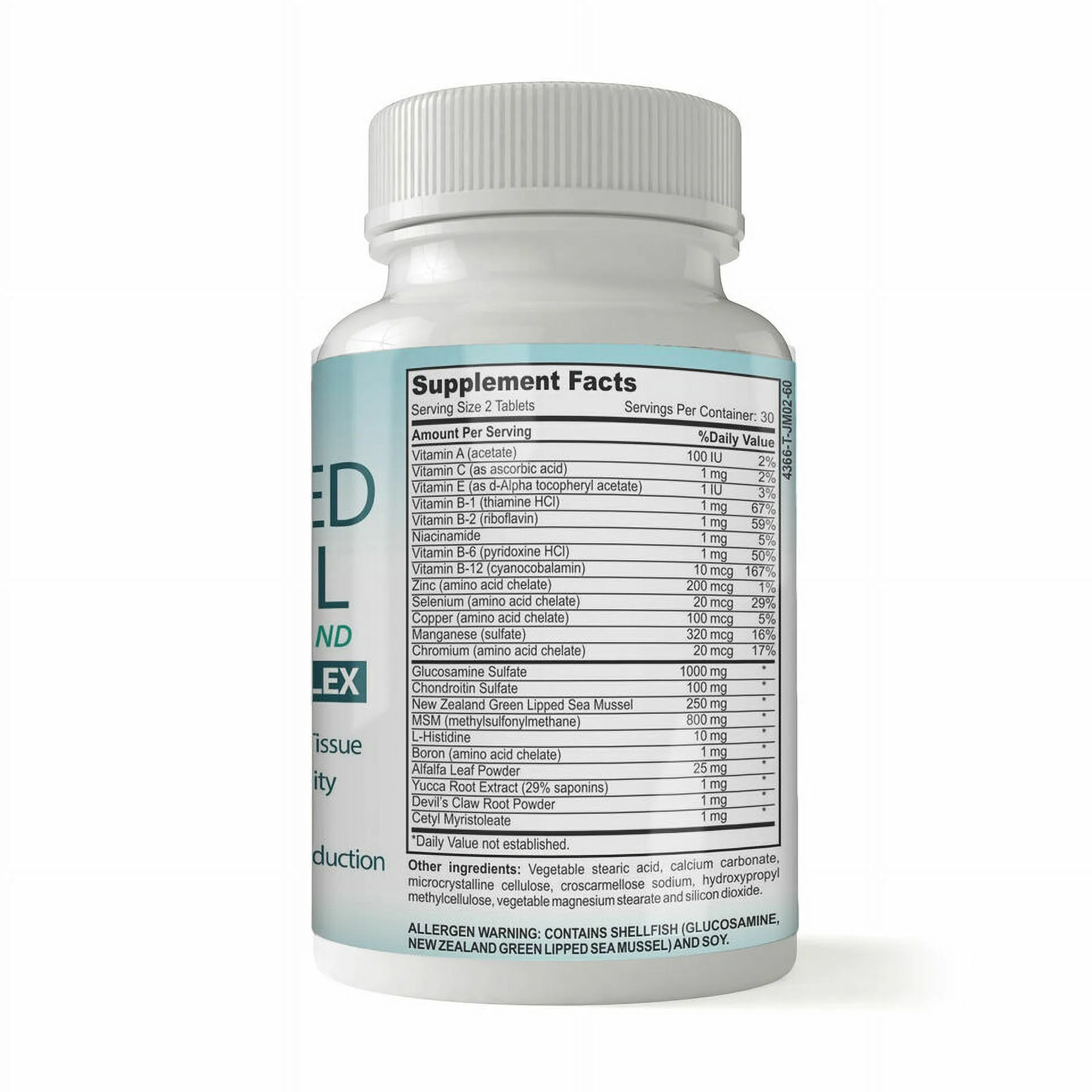 Extreme Green Lipped Mussel Joint Health Support -60 Capsule