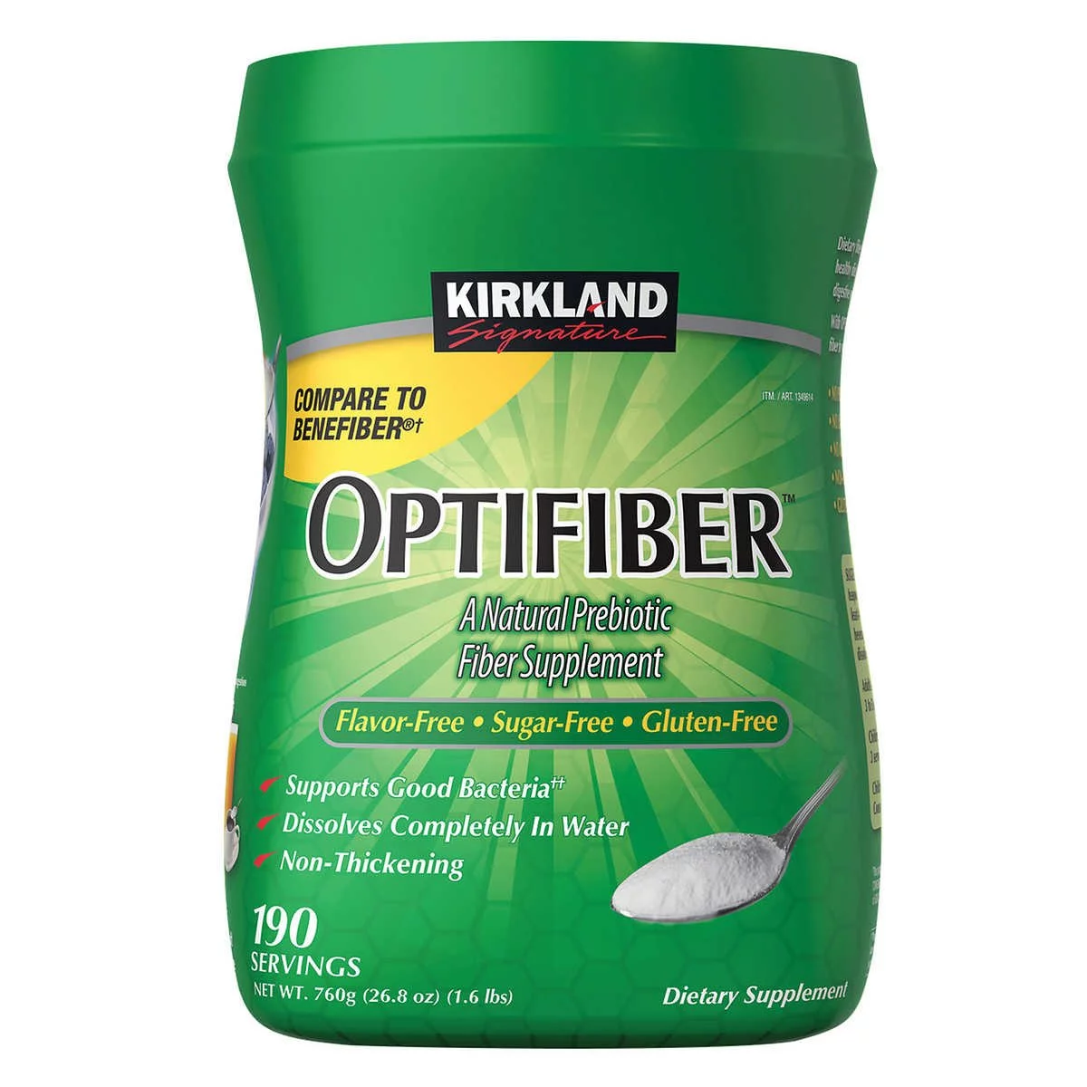 Kirkland Signature OPTIFIBER, 25.6 Ounces 190 Servings