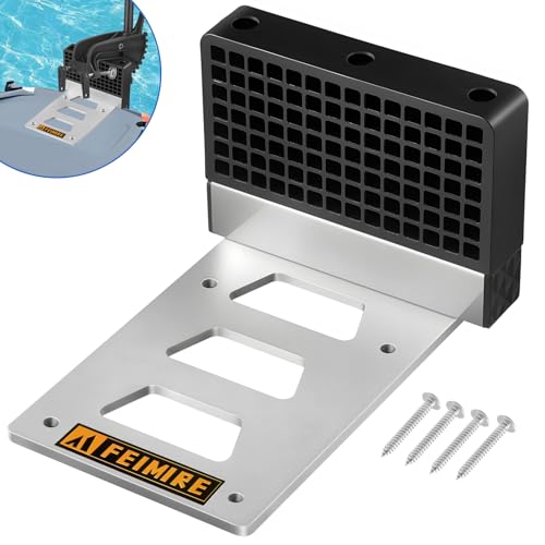 Universal Transom Trolling Motor Mount for Kayaks, Universal Fit for Any Boat with A Flat Stern, for Electric Trolling Motors Only, Not for Outboard Engines of Any Size