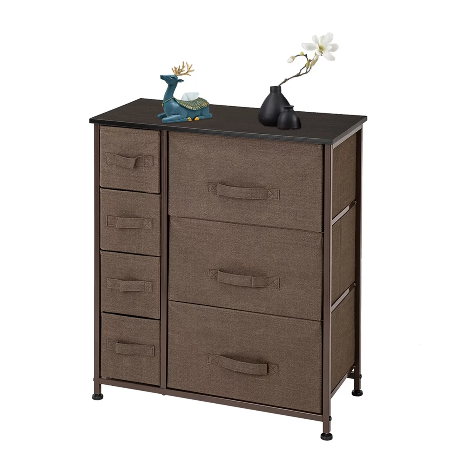 Inq Boutique Dresser With 7 Drawers - Furniture Storage Tower Unit For Bedroom, Hallway,
