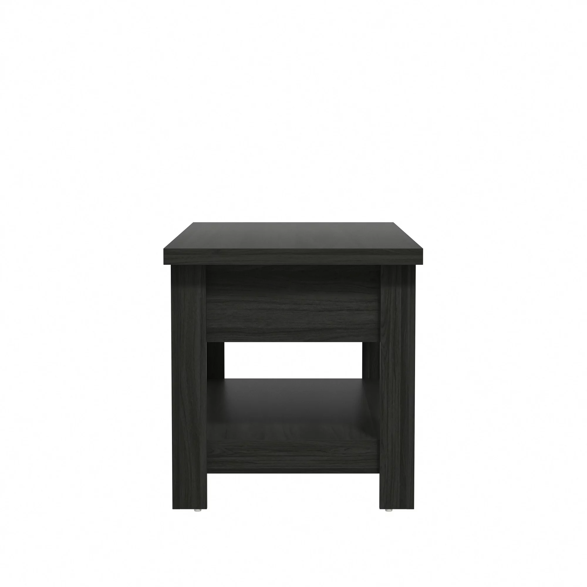 Hillsdale Coover Wood Rectangle Lift Top Coffee Table, Black