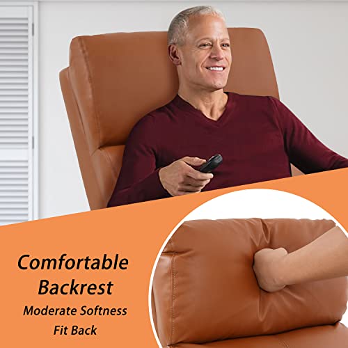 FDW Recliner Chair Reclining Sofa Leather Chair Home Theater Seating Lounge with Padded Seat Backrest