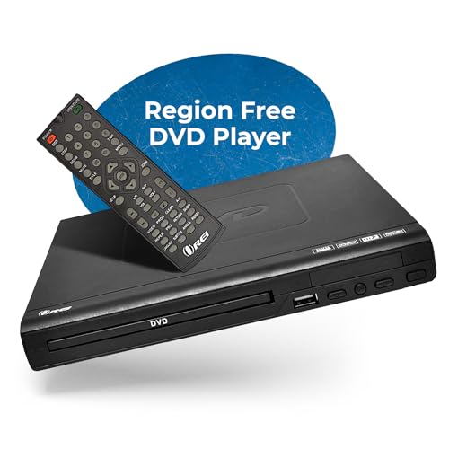 OREI Region Free HDMI DVD Player - Multi Zone 1, 2, 3, 4, 5, 6 Supports 1080P - Compact Video Player - USB Input - Built-in PAL/NTSC - Remote Control - Worldwide Voltage (DVD-Z9H)