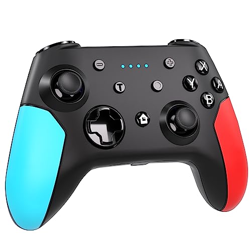 Ponkor Switch Controller, Switch 2 Controller, Wireless Pro Controller Compatible with Nintendo Switch 2/Switch/Lite/Switch OLED/PC Controller for Switch with Wake-up, Turbo Vibration