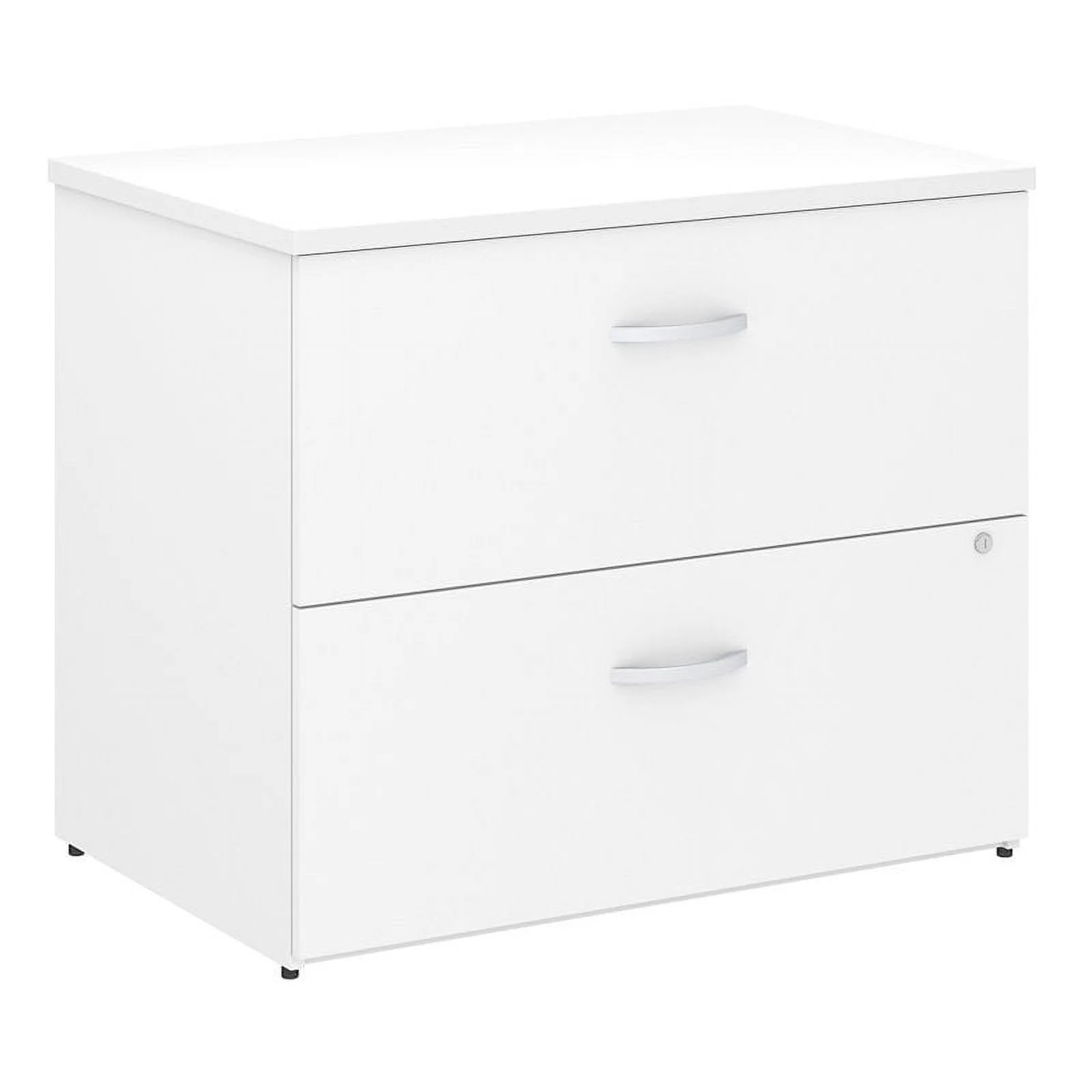 Scranton & Co Lateral File Cabinet in White