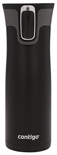 Contigo AUTOSEAL West Loop Vacuum-Insulated Stainless Steel Travel Mug with Easy-Clean Lid 20 oz Sake