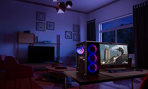 Q5 Pro Gaming PC | AMD Ryzen 7 8700F 6X 5GHz 16 Threads | NVIDIA RTX 5060 8GB | 32GB RAM | 1TB NVMe SSD | WiFi 5 | Windows 11 Pro