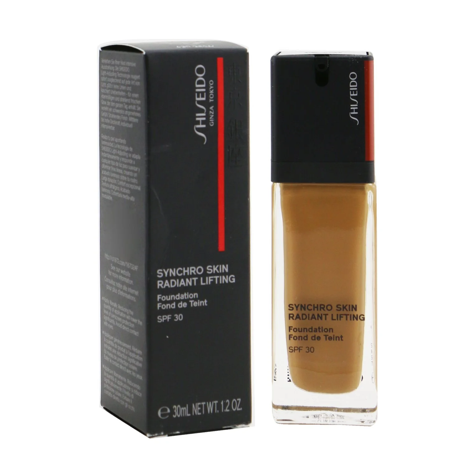 Shiseido Synchro Skin Radiant Lifting Foundation SPF 30 - # 360 Citrine  30ml/1.2oz
