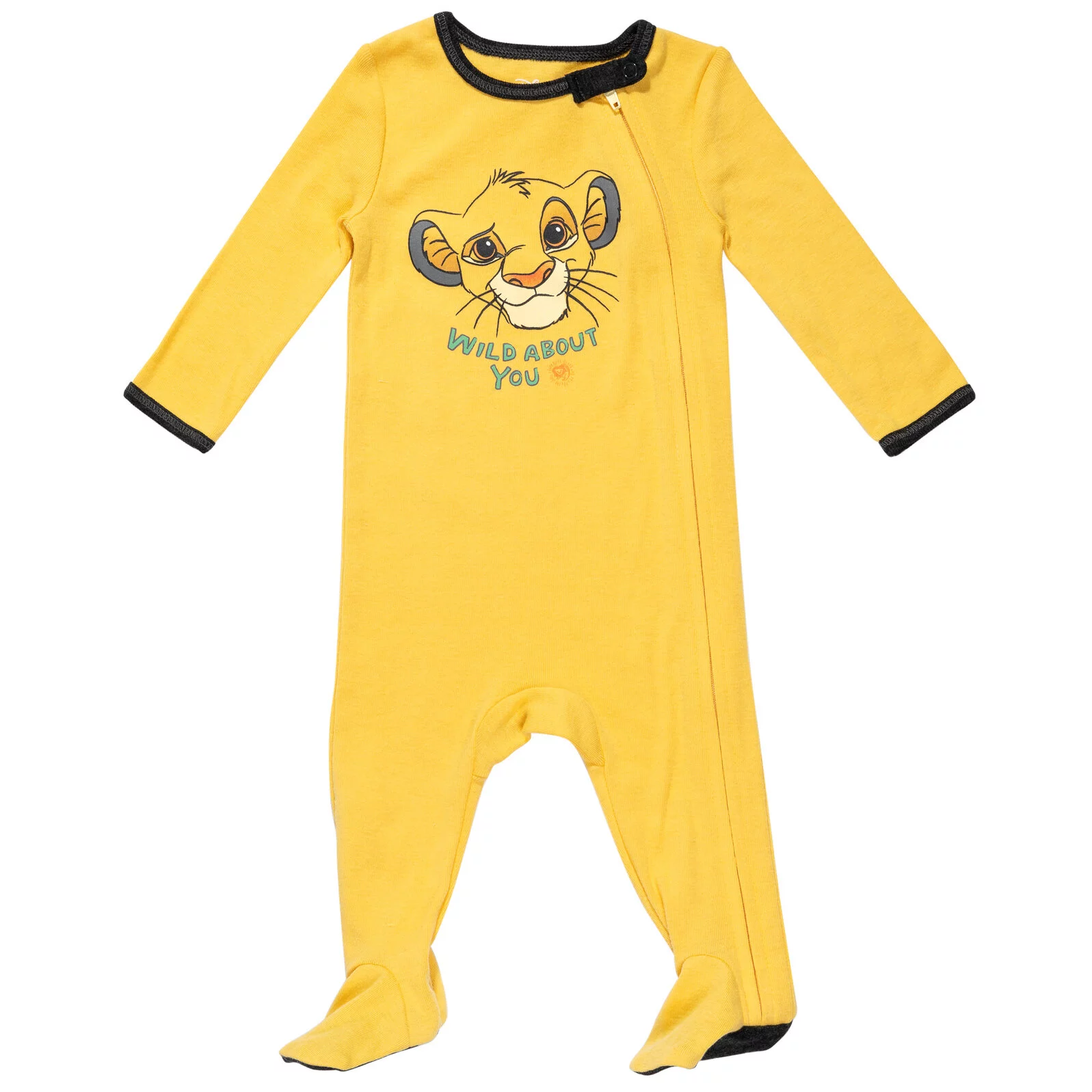 Disney Lion King Simba Newborn Baby Boys 2 Pack Zip Up Snap Sleep N' Plays Newborn to Infant