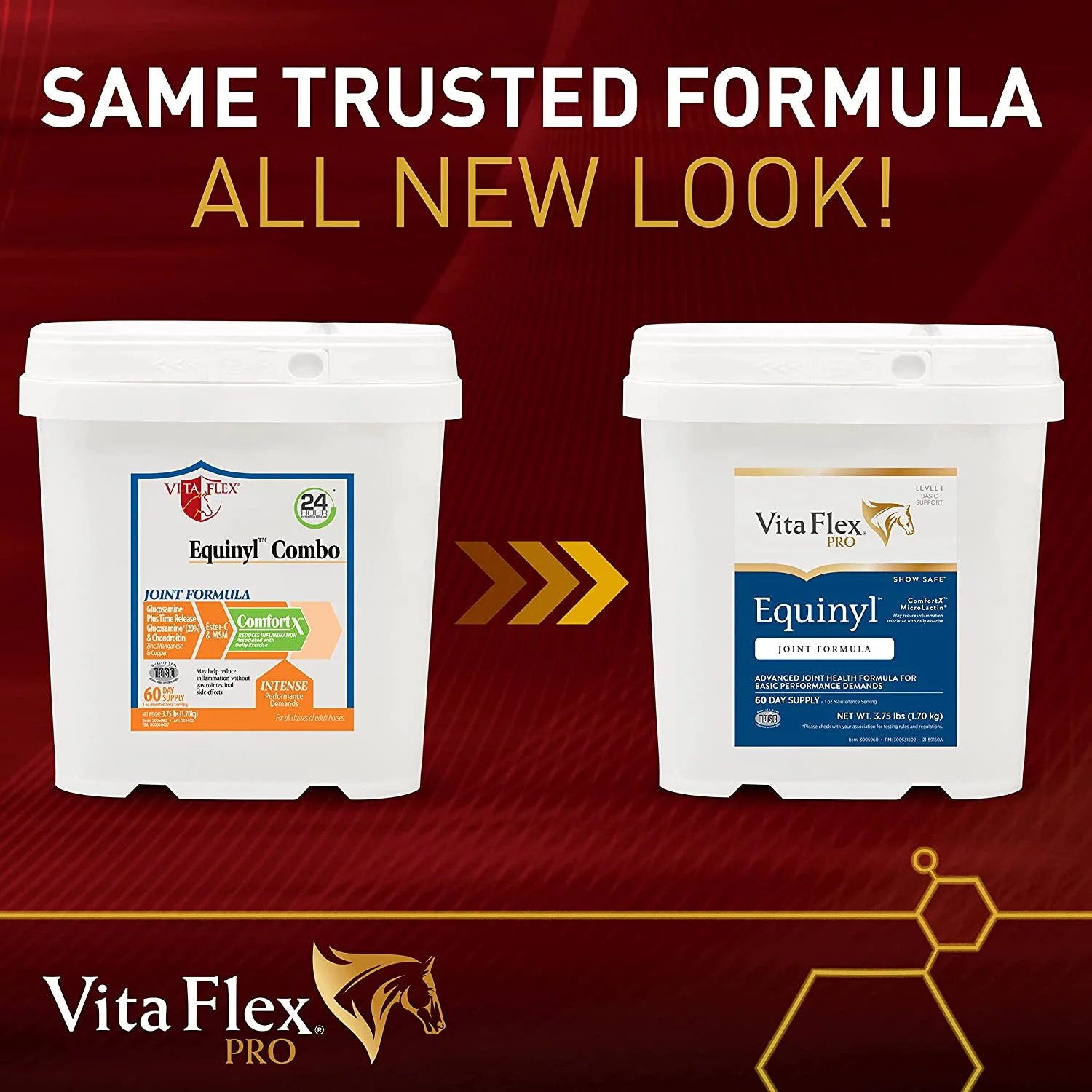 Vita Flex Equinyl Combo Joint Supplement 60 Day Supply (Pack of 1)