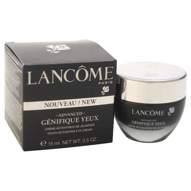 Advanced Genifique Yeux Youth Activating Smoothing Eye Cream by Lancome for Unisex - 0.5 oz Cream