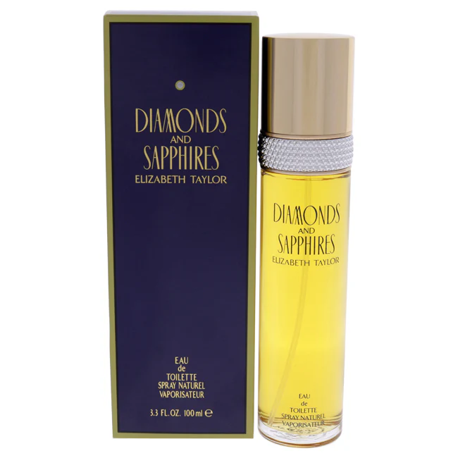 Diamonds and Sapphires by Elizabeth Taylor for Women - 3.3 oz EDT Spray