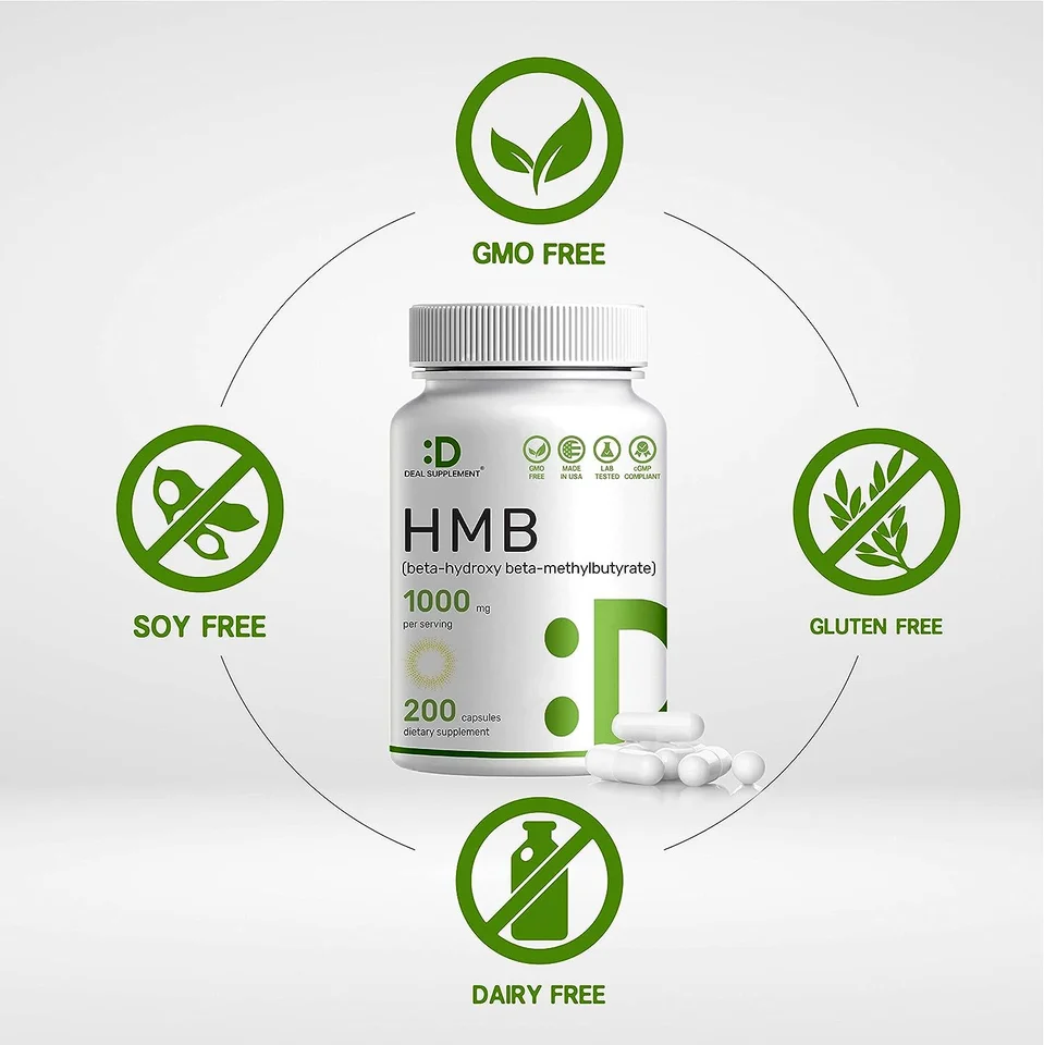 Strength HMB Supplements 1000mg Per Serving, 300 Capsules