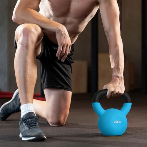 MADOG Neoprene Coated Kettlebells, Strength Training Hand Weights