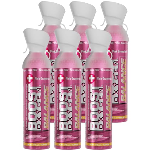 Boost Oxygen Large Natural 10L Canister | Respiratory Support for Aerobic Recovery, Altitude, Performance & Health (2 Pack)