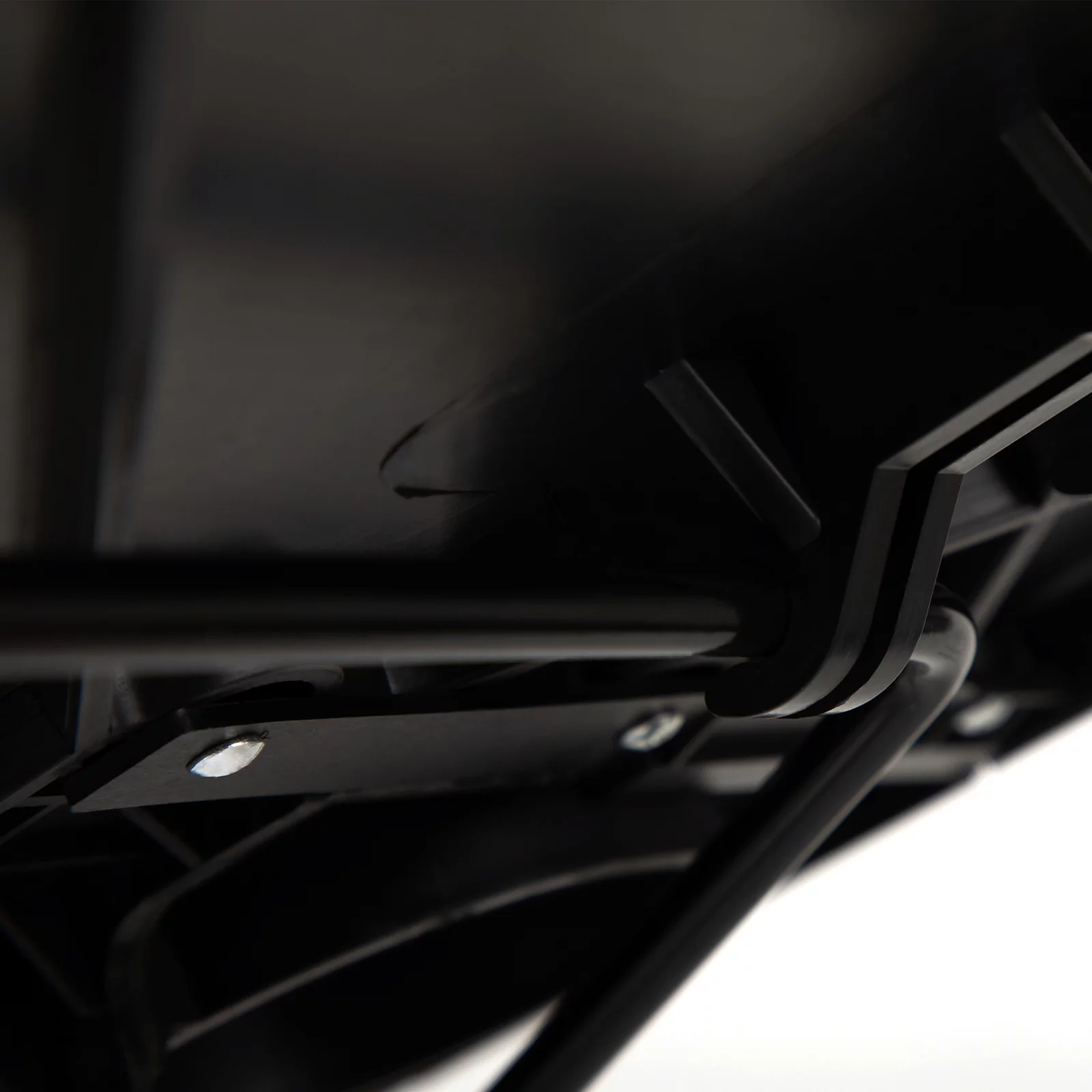 Dcenta Portable Computer Table Office Desk Set of 2, Black, Adjustable Height & Angle Furniture