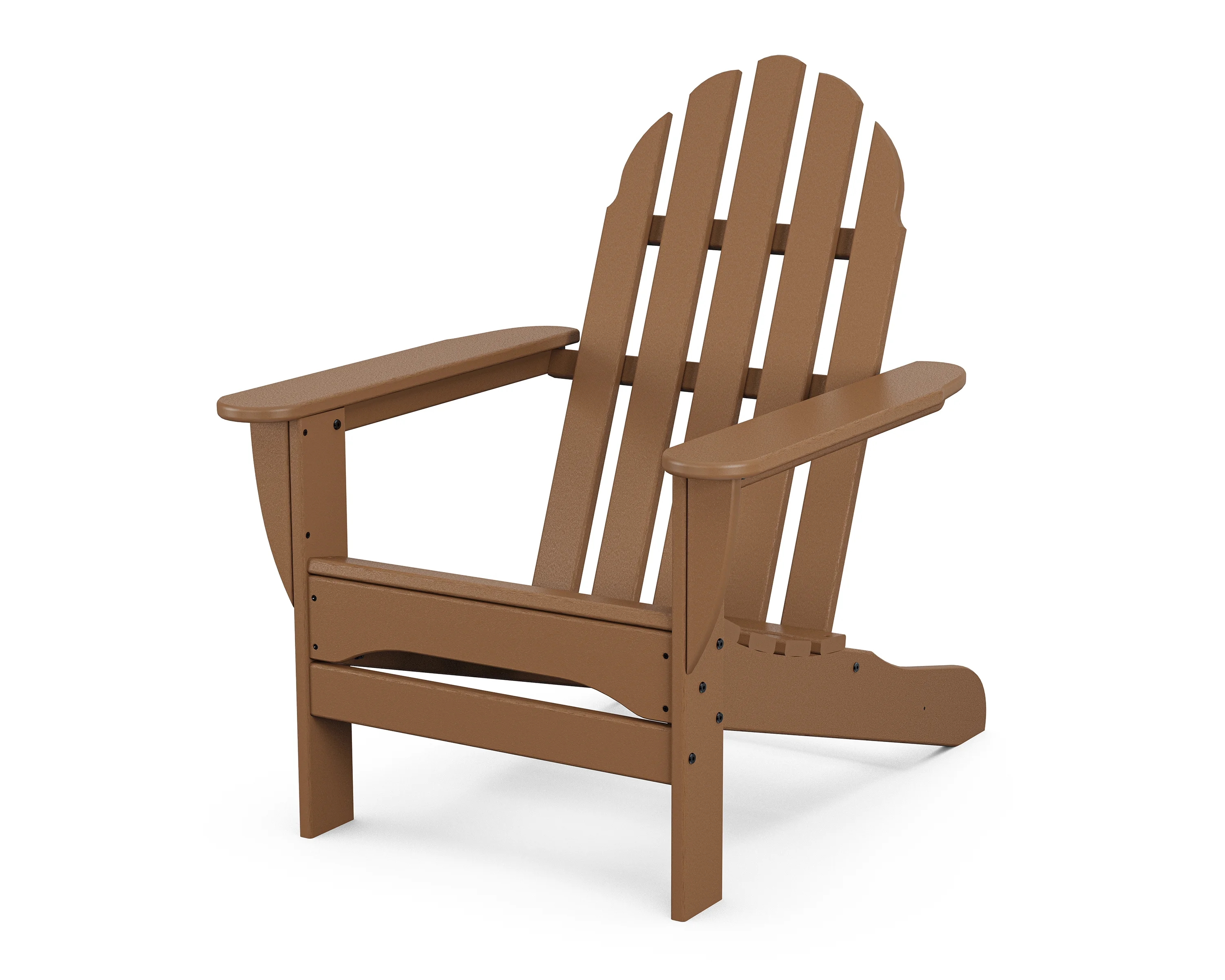 POLYWOOD Classic Adirondack 3-Piece Set in Teak