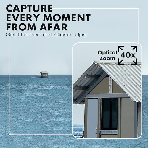 Minolta MN40Z 20MP Digital Camera – 40x Optical Zoom, 1080p FHD Video, 3.0