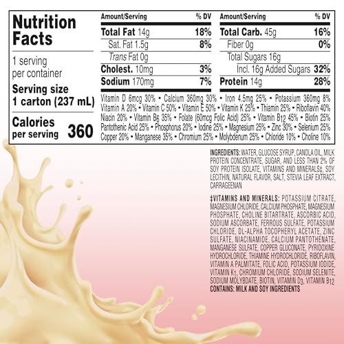 BOOST Plus Nutritional Drink, Rich Chocolate, 8 fl oz (Pack of 24)