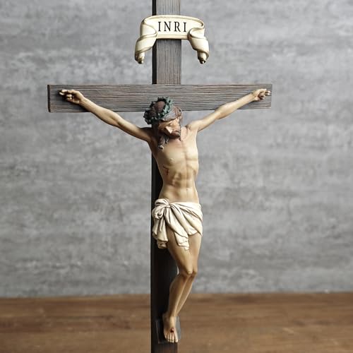 BC Catholic Crucifix Wall Cross in 24
