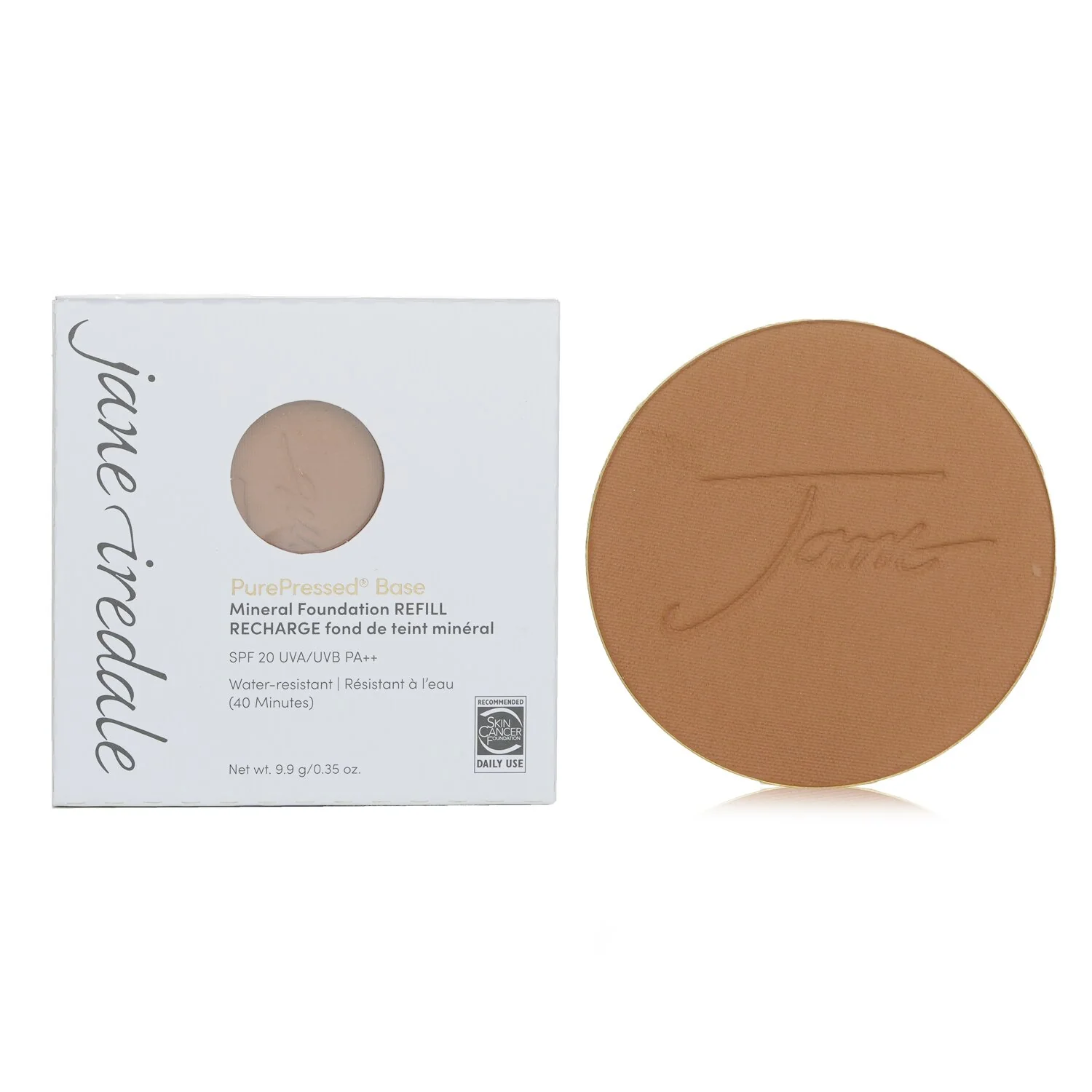 Jane Iredale PurePressed Base Mineral Foundation Refill SPF 20 - Latte  9.9g/0.35oz