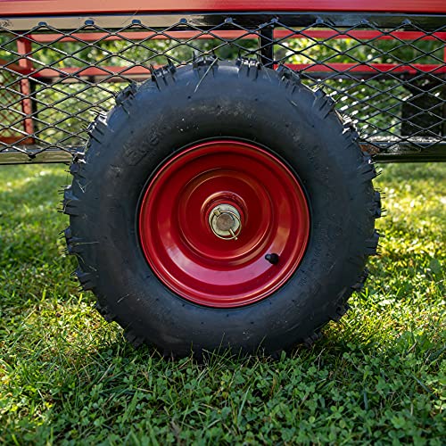 YUTRAX® HC1750 Trailer, Heavy-Duty Trailer, 1750 lb. Load Capacity, Heavy-Duty Steel Construction, Haul 28 Cub Feet, Minimal Assembly, Large Flotation Tires