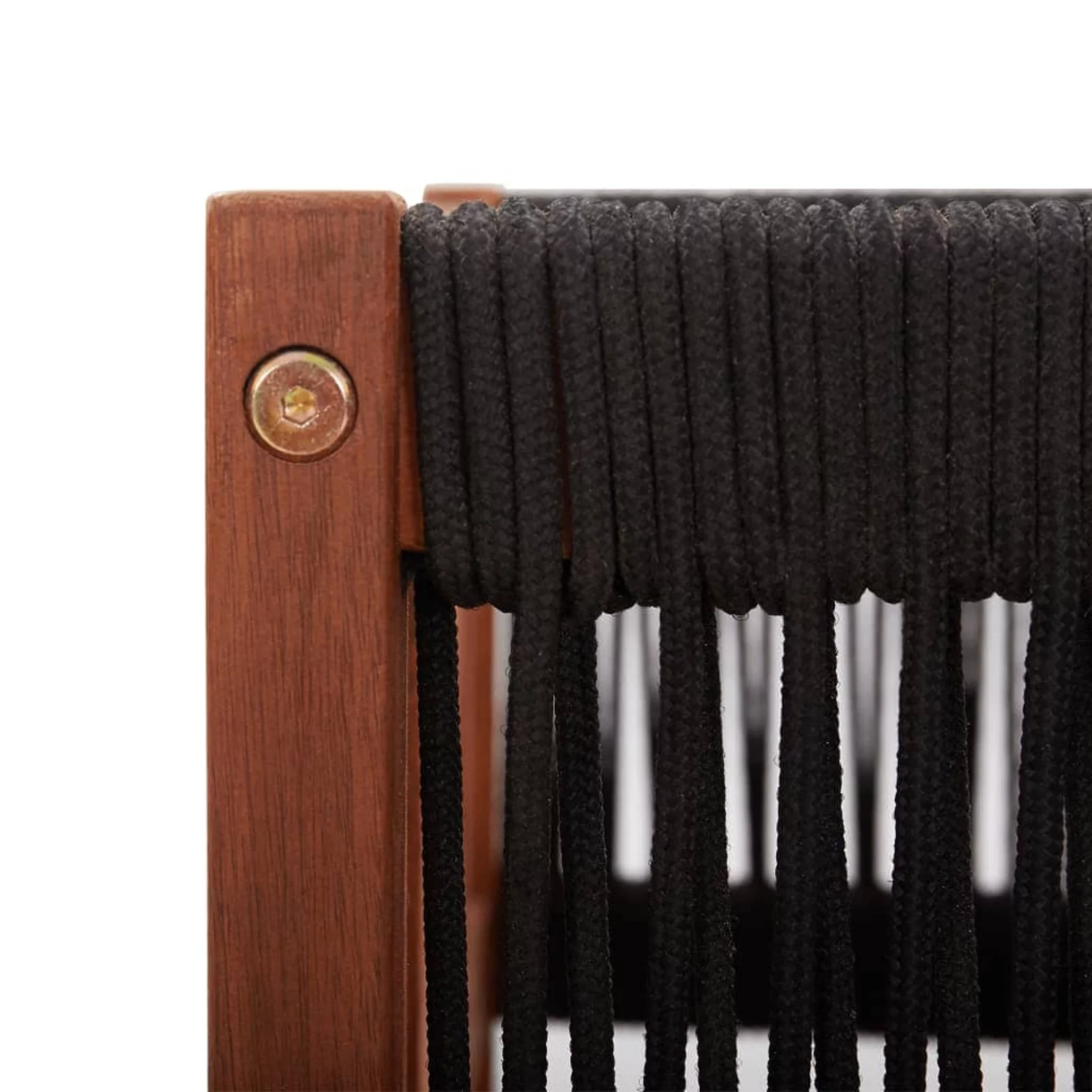 Htovila Patio Middle Sofa with Cushions Solid Acacia Wood