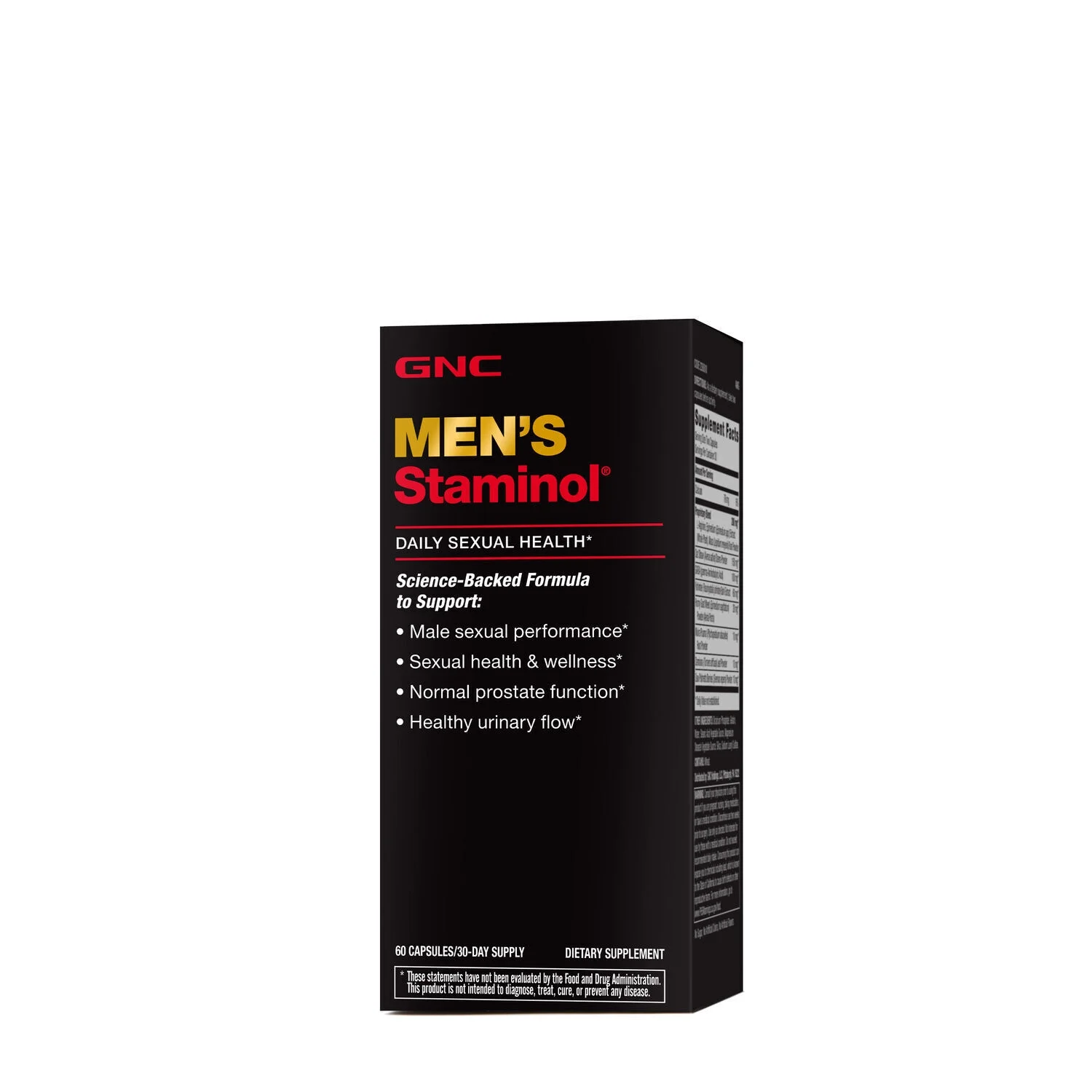GNC MEN'S STAMINOL --60 Capsules