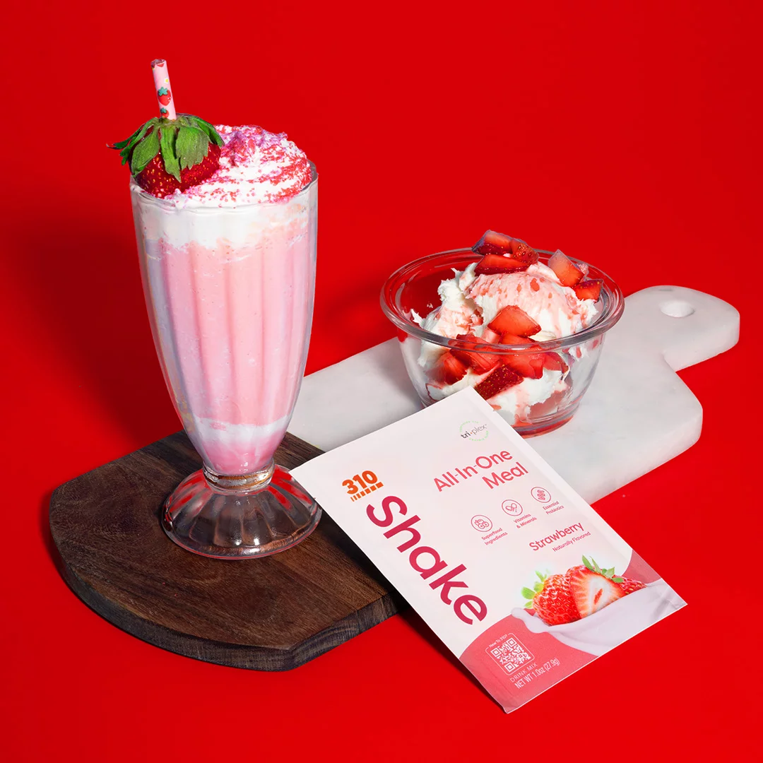 310 Nutrition All-In-One Meal Shake, Strawberry, 28 servings