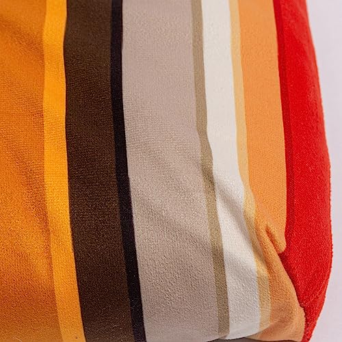 2-Pack Outdoor/Indoor Wicker Patio Seat Cushion Pad with Ties - Dining Chair Cushion, 17