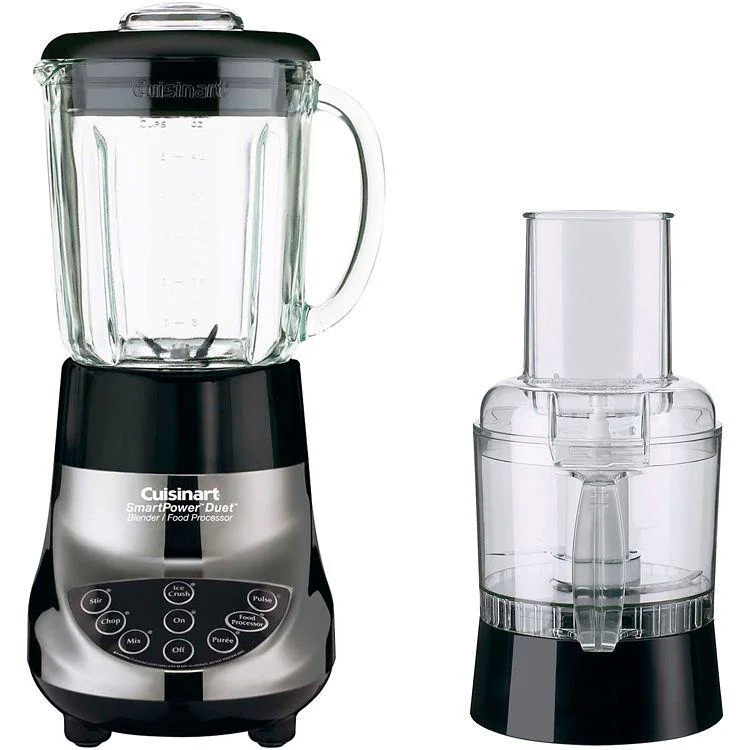 Cuisinart SmartPower Duet Blender/Food Processor in Brushed Chrome