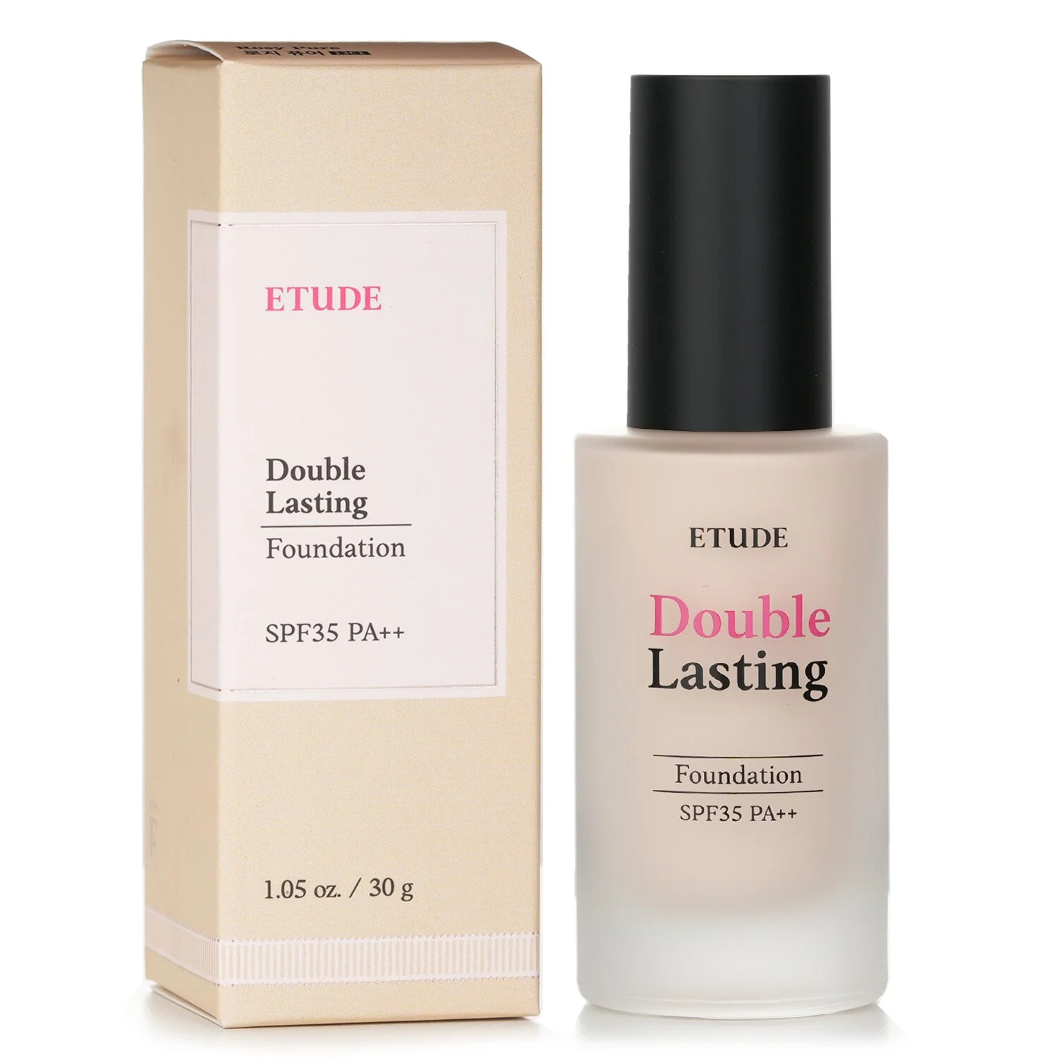 Etude House Double Lasting Foundation SPF 35 - #21W1 Beige  30g/1.05oz