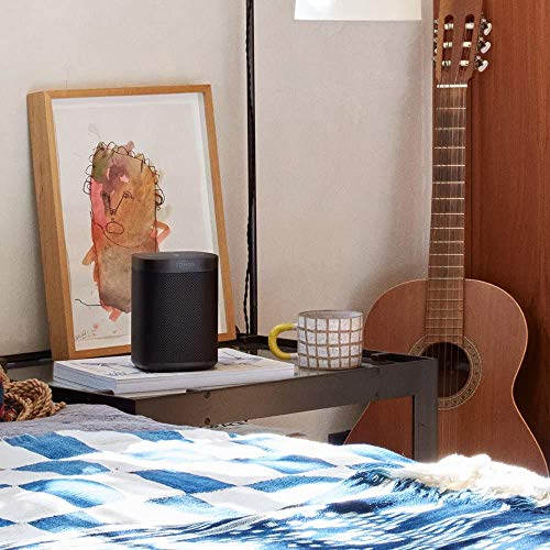 Sonos One (Gen 2) - Voice Controlled Smart Speaker with Amazon Alexa Built-In - White, Model:ONEG2US1