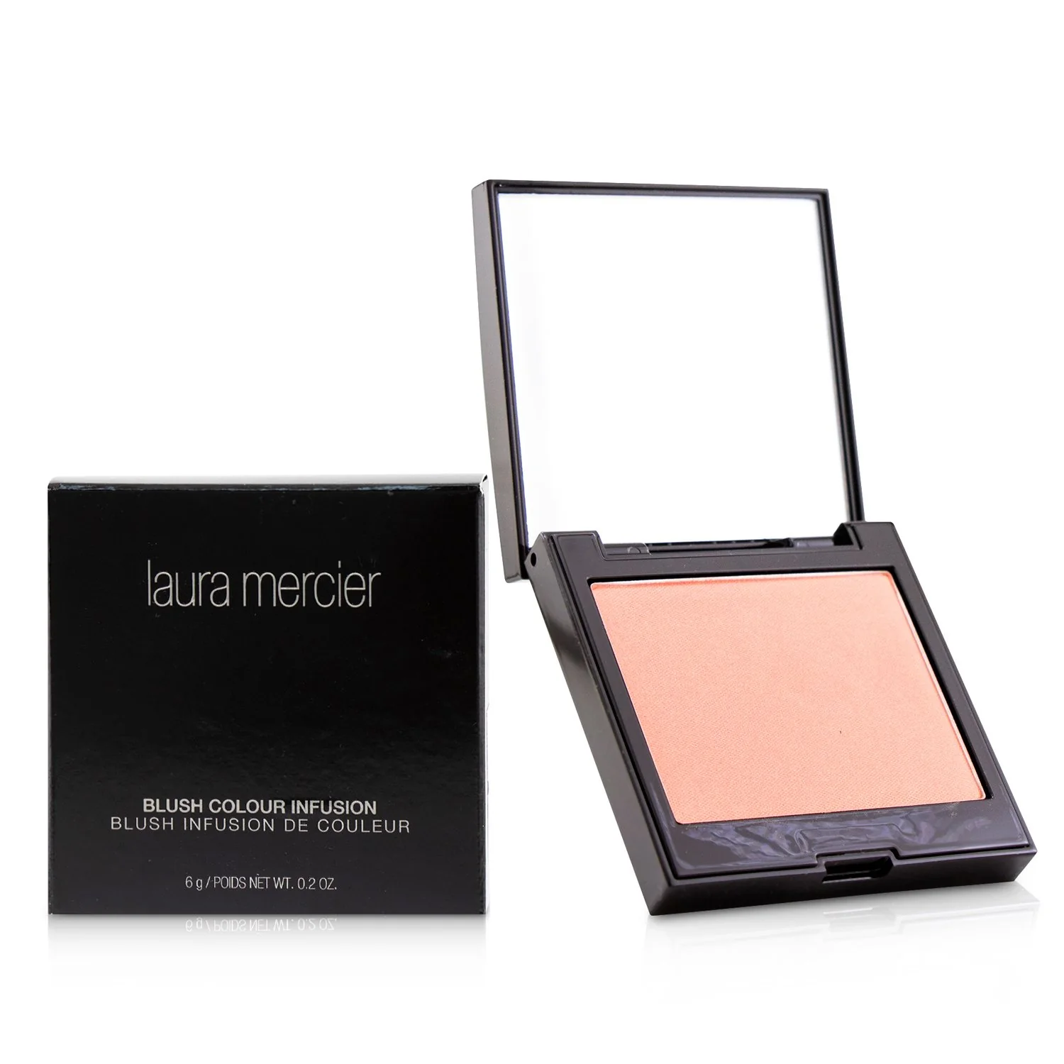 Laura Mercier Blush Colour Infusion - # Strawberry (Matte Bright Pink) (Unboxed)  6g/0.02oz